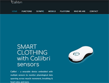 Tablet Screenshot of callibri.com